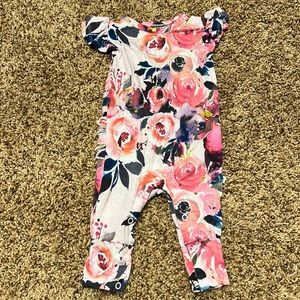 Posh Peanut Ruffle Butt Onesie